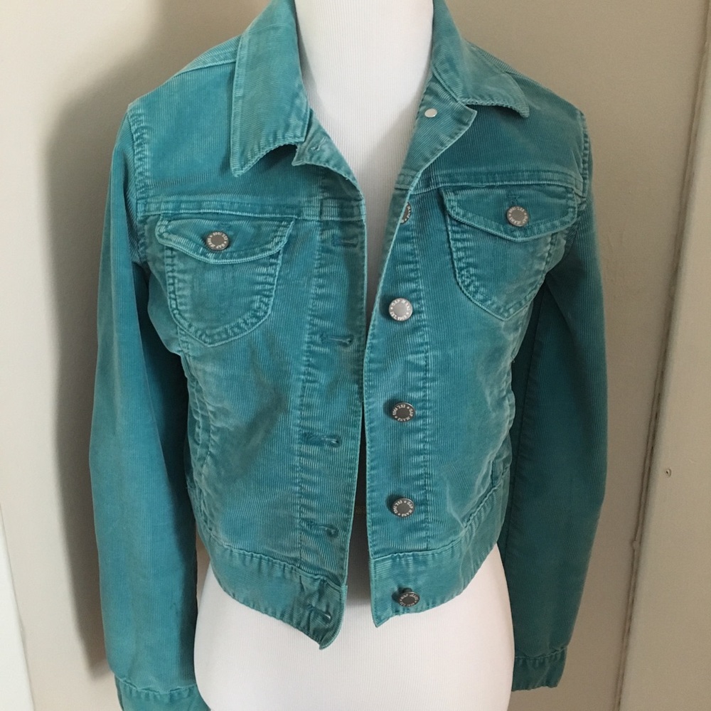 GAP Aqua Corduroy Jacket
